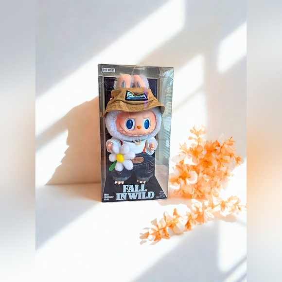 Labubu “Fall In Wild” Plush Pendant – Pop Mart Collectible Charm (BNIB, Sealed) - Picture 2 of 9